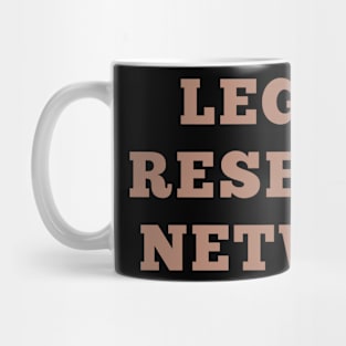 Legacy Research Network Text Vintage Style Streetwear Mug